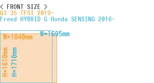 #Q3 35 TFSI 2019- + Freed HYBRID G Honda SENSING 2016-